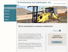 Tablet Screenshot of prochemtex.com